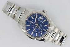 Rolex Sky-Dweller 336934 Blue Index Dial Oyster Band 42mm Year 2024