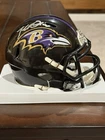 Terrell Suggs Signed Baltimore Ravens Black Speed Mini Helmet Beckett COA