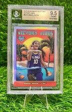 2023/24 Bowman’s Best U Angel Reese Victory Vibes RC Refractor Beckett 9.5 SP