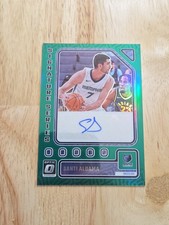 2023-24 Donruss Optic SANTI ALDAMA Green Signature Series Autograph #SS-ADM Auto