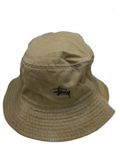 STUSSY Hat Cotton BEG Plain Men's