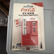 Vintage Coca-Cola COKE Tunes Musical Magnet Coke Vending Machine
