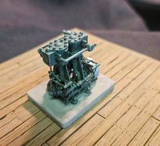 Rusty Rail O scale Dual Piston Steam Engine 3...