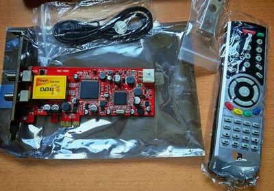 TBS 6981 Dual SAT PCIe Karte NEUwertig TOP