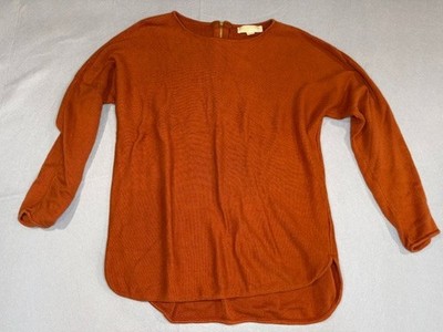 Michael Kors Orange sweater Size Large