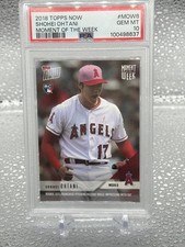 2018 Topps Now Moment of the Week Baseball Cards - Moment of the Year 7