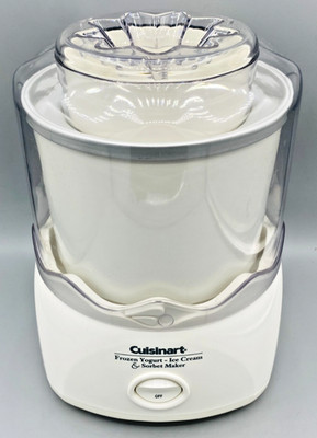 Cuisinart ICE-21 Frozen Yogurt Ice Cream Sorbet Maker White