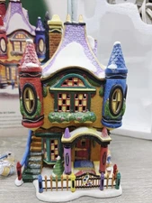 Dept 56 North Pole Series Village Crayola Polar Palette Art Center Christmas
