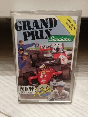 Grand Prix Simulator : ZX Spectrum : 48K : 128K : Codemasters : Grand Prix