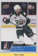2022-23 Upper Deck CHL Blue Ryan Hofer #158 READ 16uw