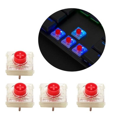 Cherry MX Low Profile RGB Silver/Red Switch Key Switches Custom For Keyboard
