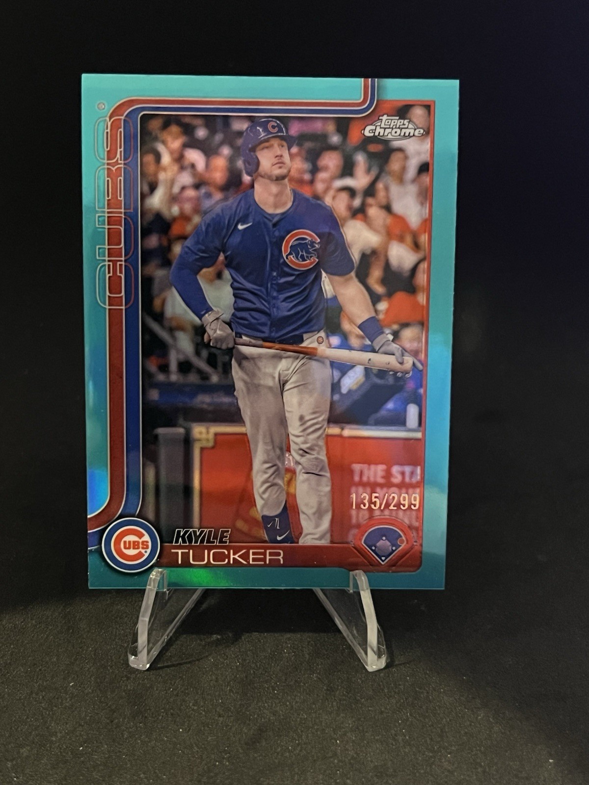 Kyle Tucker #103 Baseball Cards 2025 Topps Chrome trading card — raw and PSA graded price guide