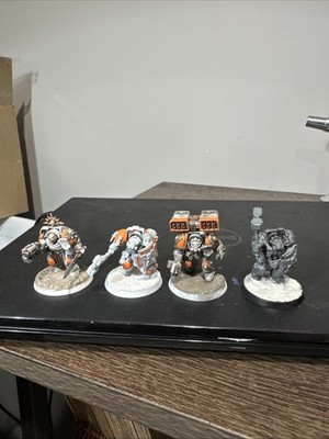 Warhammer 40k Wolf Guard Space Wolves Terminator Squad 4 Models