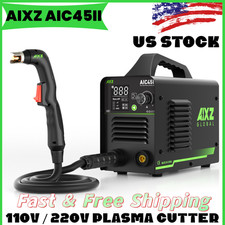 AIXZ 45Amp Non-HF Non-Touch Pilot Arc Plasma Cutter IGBT Dual Voltage 110V/220V