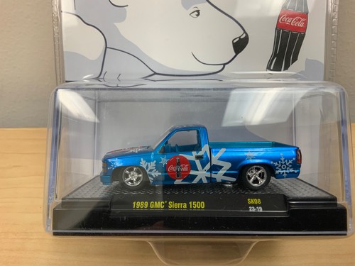 2023 M2 Machines “Coca-Cola” 1989 GMC Sierra 1500 SK08 23-18 MIP Read - Picture 2 of 7