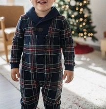 Janie Jack Plaid one piece outfit