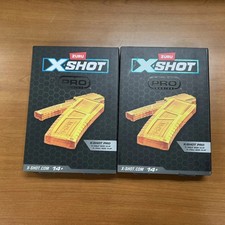 Zuru X-Shot. X Shot Pro, 1 Half Clip And 1 Full Clip. Clips Only . Set of 2
