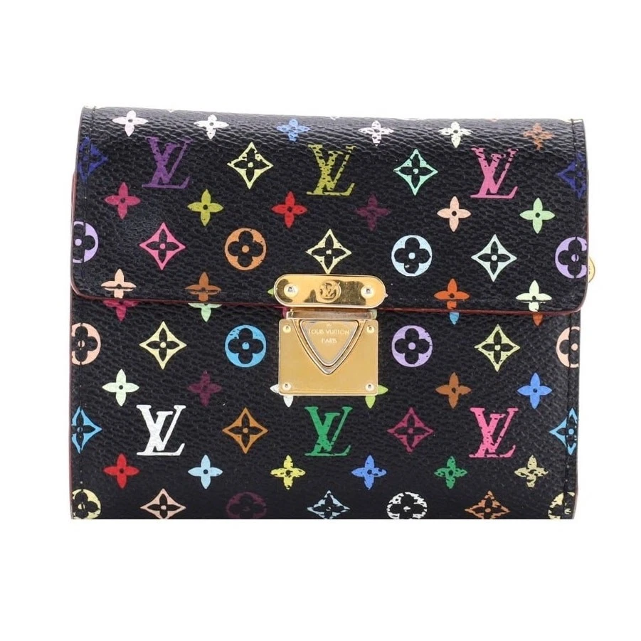 Louis Vuitton Black Multicolor In Women's Wallets for sale - eBay