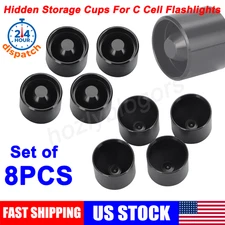 For C Cell Dry Storage Hidden Cups - Anodized Aluminum Non Freeze Plugs US Fast