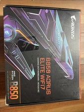 B850 AORUS Elite WIFI7 AMD AM5 Motherboard, ATX, DDR5, 3X M.2, PCIe