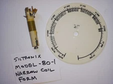 Siltronix  80-1 VFO Conversion coil & matching 80-1 dial