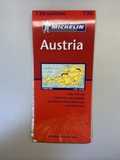 Michelin map 730 Austria