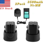 4.8V 3500mAh Ni-MH Battery/Charger For Dremel 7300 755-01 756-01 Not For 755 756