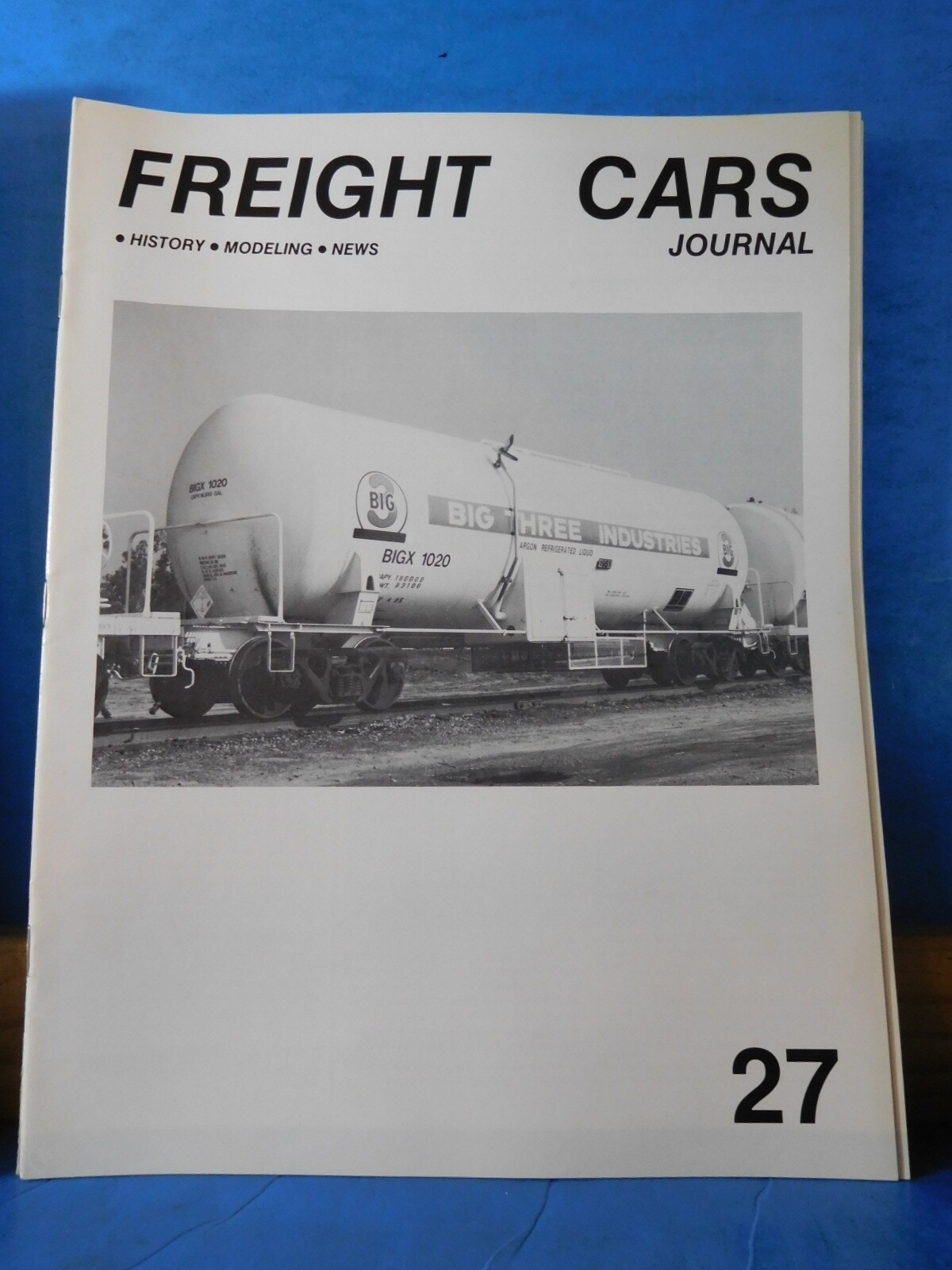 Freight Cars Journal 27 ATSF Missouri Pacific Tank car eBay