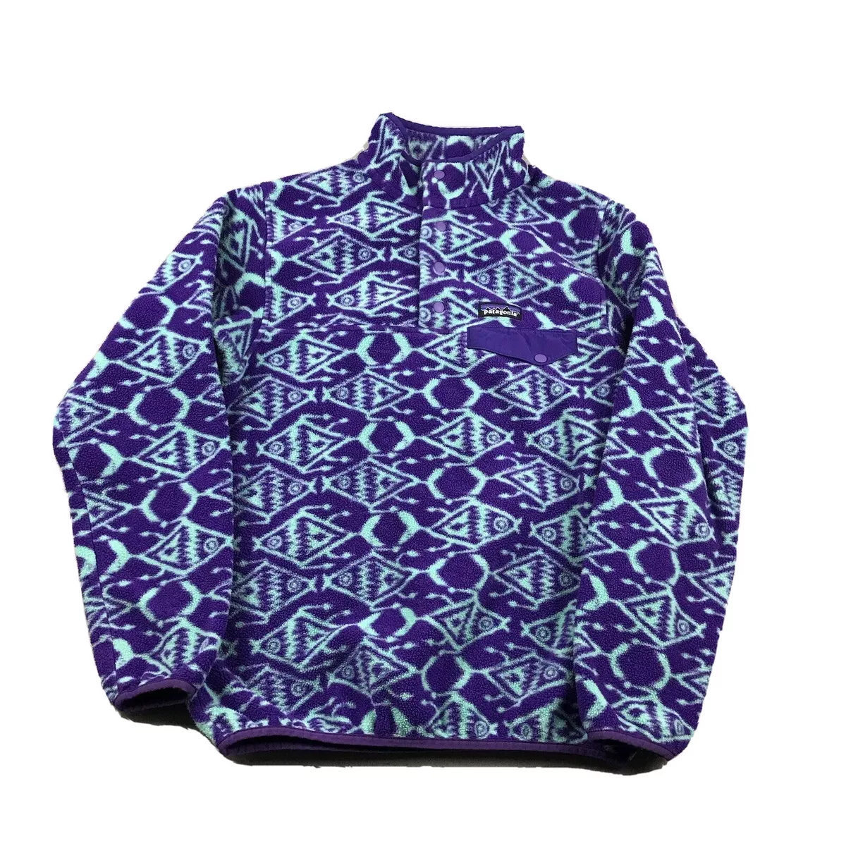 Patagonia patterned hotsell fleece womens