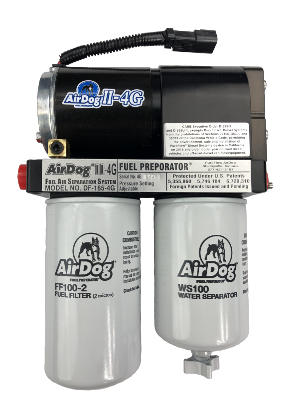 AirDog II 4G 165 GPH Fuel Lift Pump For 2011-2014 Chevrolet