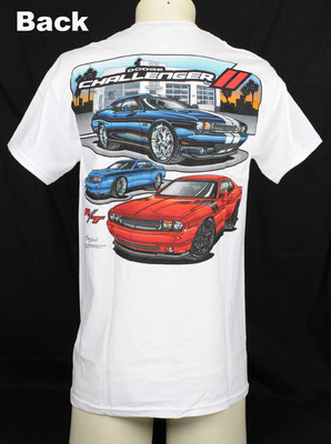 Original Chrysler Dodge New Challenger SRT8 R/T Hemi Muscle US Car T- Shirt NEU