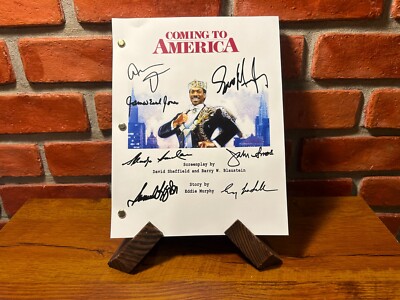 Coming To America Signed Autographed Script Full Screenplay Full Script ...