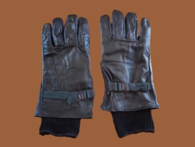 U.S MILITARY STYLE D-3A LEATHER GLOVES LIGHT WEIGHT SIZE 5 LARGE W