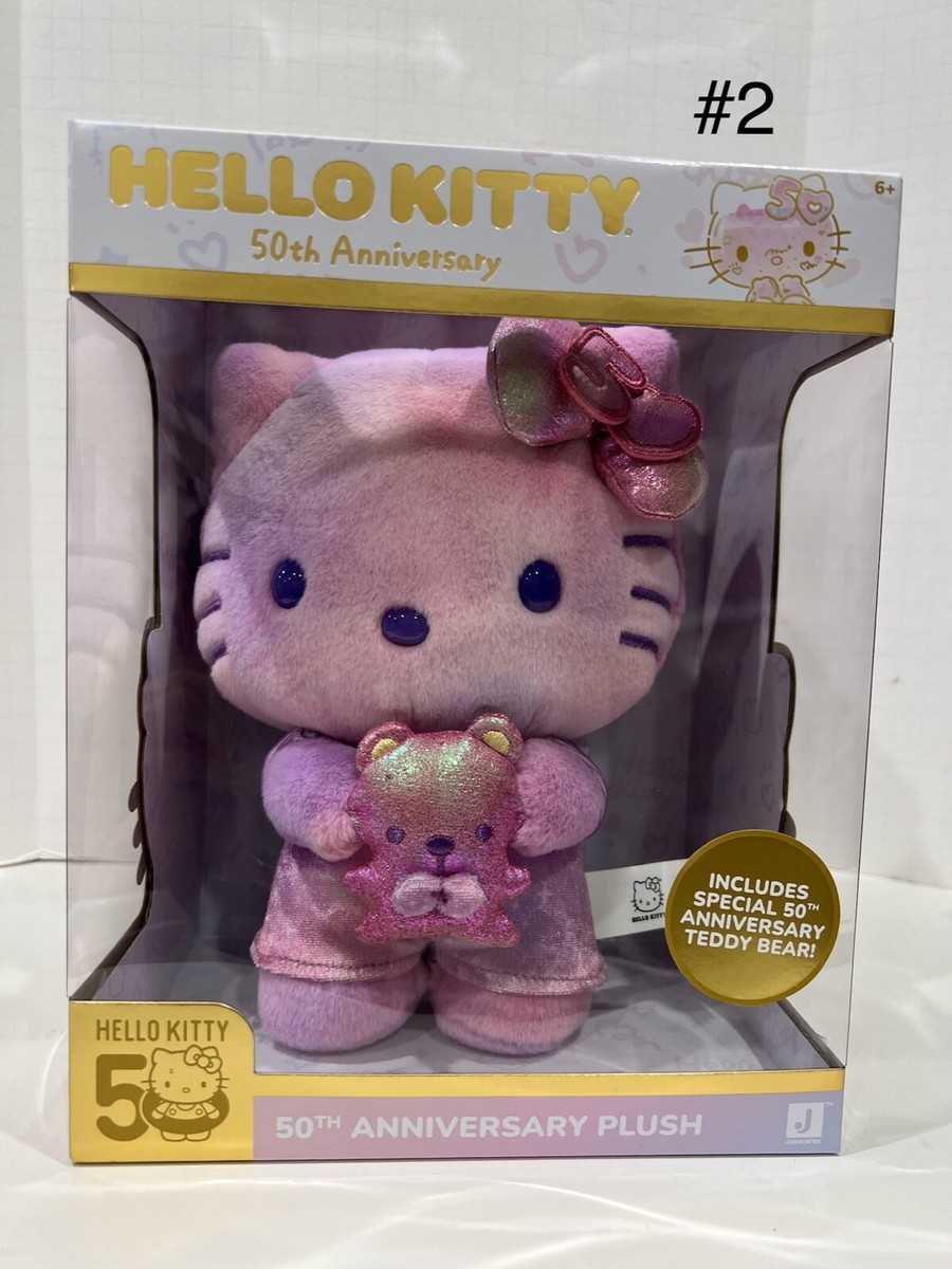 2024 Hello Kitty Jazwares 50th Anniversary Plush! New | eBay