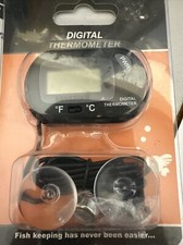 AQUANEAT Aquarium Thermometer Digital Aquarium Terrarium Wassertemperatur Test