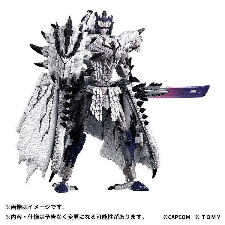 PSL Monster Hunter x Transformers TAKARA TOMY Silver Rathalos