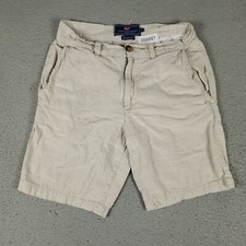 Vineyard Vines Shorts Mens Size 28 Beige Casual Flat Front Chino