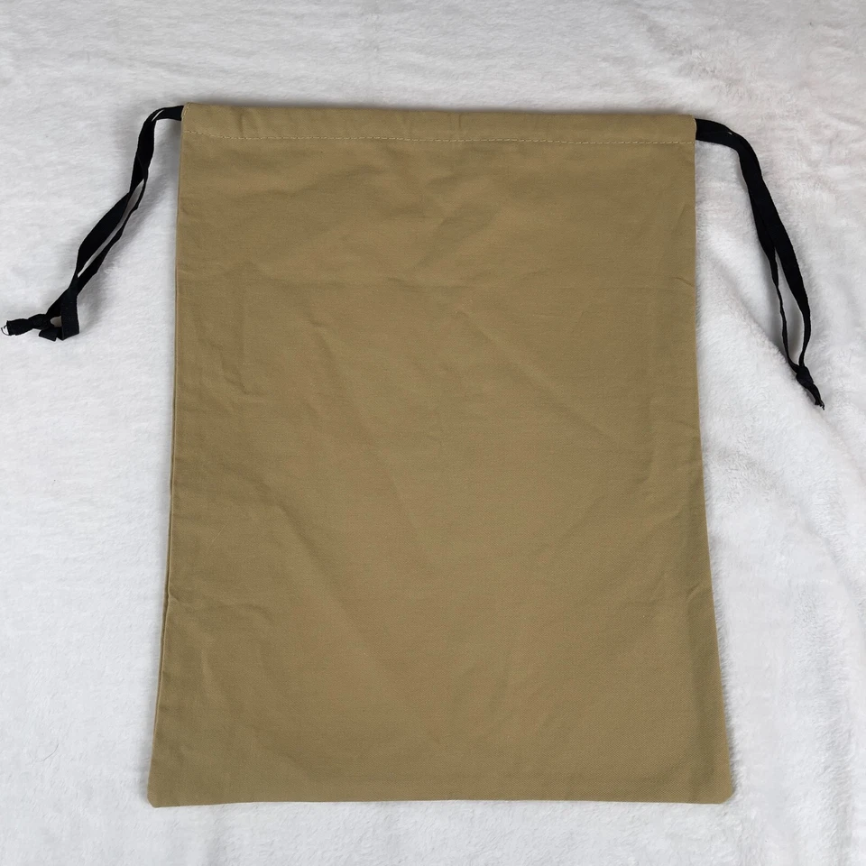 Bolso de zapatos A Bathing Ape Bape para hombre bronceado cubierta antipolvo lona cordón logotipo Foto 2 de 4