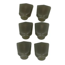 6PCS Guitar Tuning Key Button Screws for Guitar Tuning Plastic Dark Green 3mm