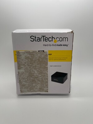 StarTech.com SDOCK2U33 StarTech USB3 Dual Hard Drive Docking Station - READ!!