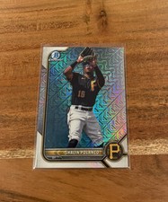 Shalin Polanco 2022 Bowman Draft Chrome Mojo Refractor Asia SP Rookie NRMT+ Pitt