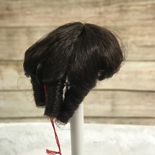 Vintage Doll Wig by Monique Jullien 4-5 Dk Brown 219