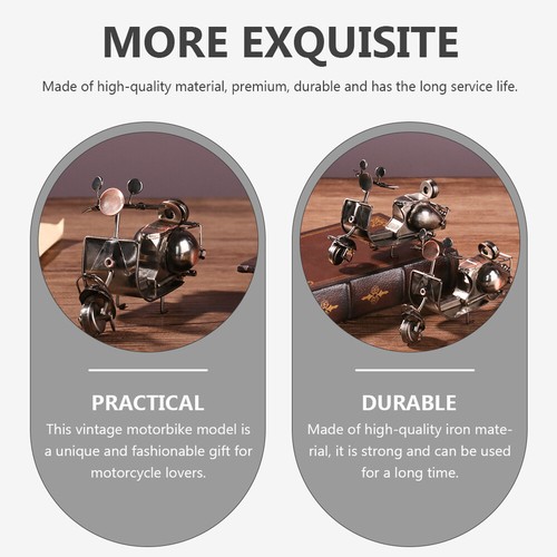 1PC Iron Motorcycle Model Motorcycle Decor Home Motorcycle Figurine Motor Model - Zdjęcie 3 z 12