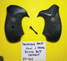PACHMAYR GRIPS SMITH WESSON J FRAME MODEL 36 COMPACT ROUND BUTT #24-1414