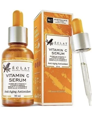 ECLAT SKINCARE Eclat Vitamin C Face Serum - Hyaluronic Acid, Retinol, & Vit E -