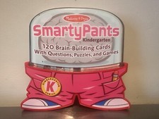 Melissa and Doug 120 Quiz Cards Grade K   Smarty Pants" Education-learning