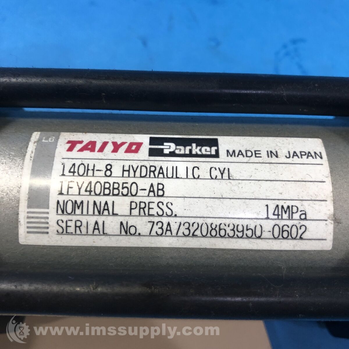 Taiyo 140H-8 1FY40BB50-AB Hydraulic Cylinder FNIP | eBay Taiyo 140H-8 1FY40BB50-AB Hydraulic Cylinder FNIP | eBay
