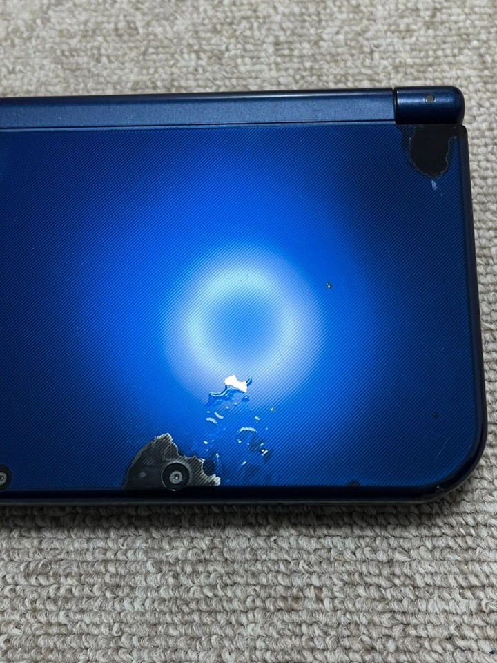 New 3DS LL XL Metalic blue Japan Nintendo Console region Japanese ♯157