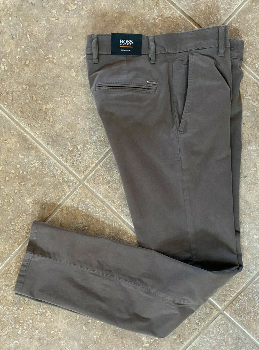 boss regular fit chino