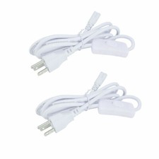 100CM POWER CABLE With Switch For T8 T5 Integrated LED Tube Light Replacement
